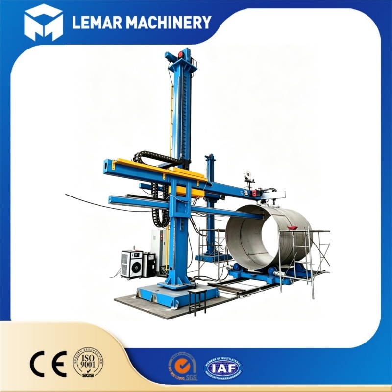 2mX2m Welding Manipulator Column And Boom for Tank Vessel Automatic Welding