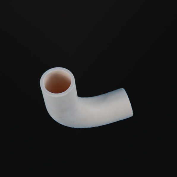 Alumina ceramic wear resistant insulating pipe