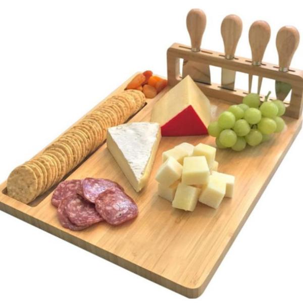 Porte-couteau en bois antibactérien pour fruits Porte-couteau pour fromage Porte-couteau pour fromage