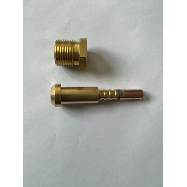 Latón 7/8-14RH Thread TIG Accesorios de soldadura Adaptador de cable de alimentación y conector de cable