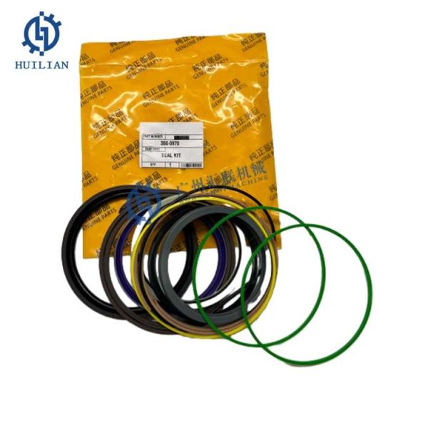 Excavator CATERPILLAR 324D 320D 323F Hydraulic Cylinder Rubber Oil Seal Kit CAT 350-0970 350-0967 350-0962 350-0971 Boom Cylinder Repair Kit