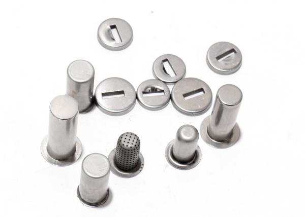 OEM Deep drawing parts stainless steel metal cap with small dimensions