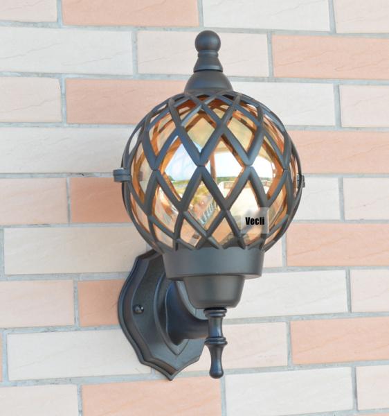 Outdoor wall lamp garden lamp waterproof outdoor balcony garden villa door retro wall lamp(WH-HR-87)