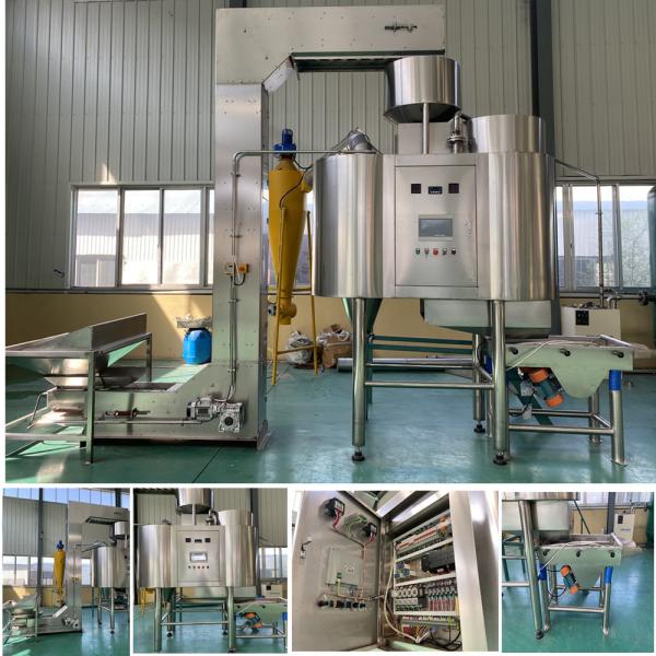 Máquina automática de pelar nueces de maní de 220V/380V 2000KG/H