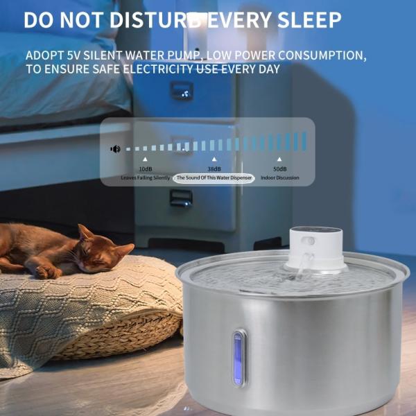 11L distributeur automatique d'eau intelligent fontaine d'eau 1290g nourriture