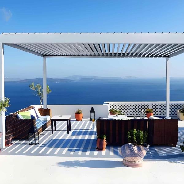 Transform Your Outdoor Space with Aluminum Louvered Pergolas