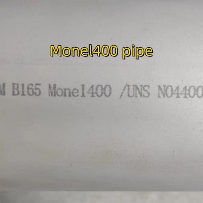 ASTM B165 Monel 400 /UNS NO4400 114.3X6.02X6000mm  Monel Alloy 400 Seamless Pipe
