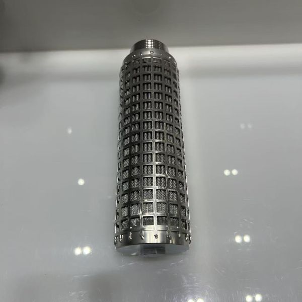 Stainless Steel Fiber Felt Pleated Filter Cartridge with High Temperature Resistance, Graded Pore Size, and Large Filtration Area
