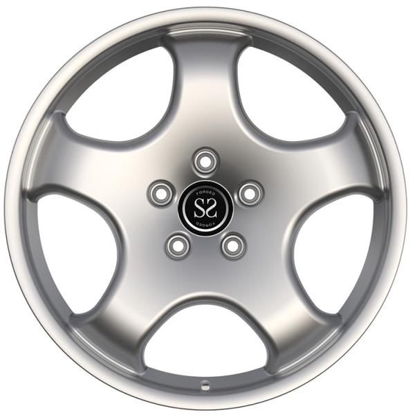 Porsche 991.1 turbo Silver Rims 21x11.5 ET 49/5x130/71.6