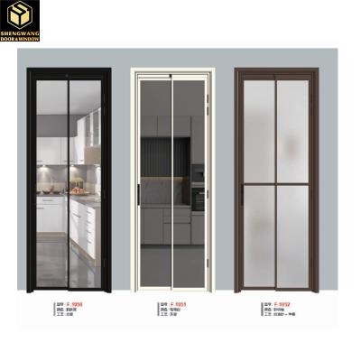 White And Black For Villa PT Door Slimline Sliding Doors Weather Resistant