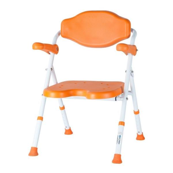 Foldable Bathroom Chair For Elderly 67*56* 78-89cm Medical Shower Chair Wrapped Backrest