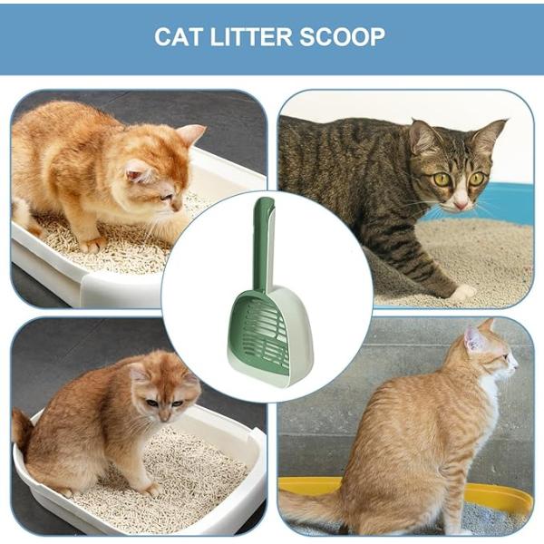 Multi-Functional Big Hole Cat Litter Scoop Durable Plastic Pet Shovel with ODM Designs