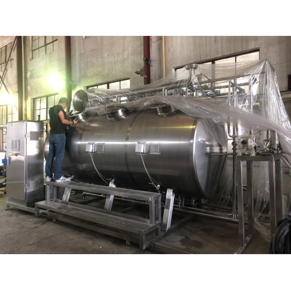 1000L/H CIP 2 Circuits Cip Equipment For Juice Processing