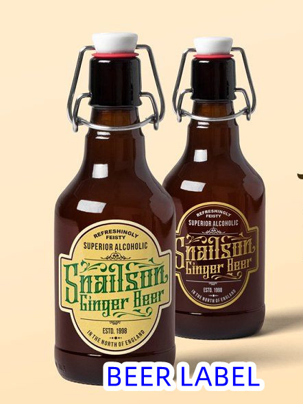 Autocollants imperméables personnalisables pour les entreprises et les ménages