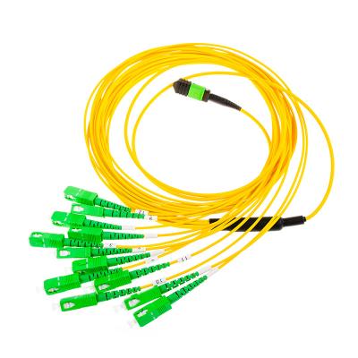 G657B 12 Core Single Mode SM MPO Breakout Patch Cord
