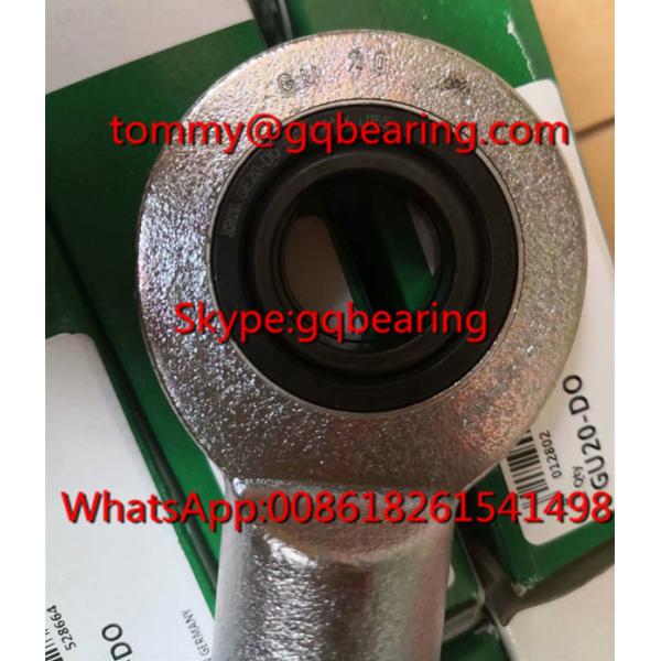 INA GU20-DO Rod End Bearing GU20-DO Steel on Steel Contact Material Bearing
