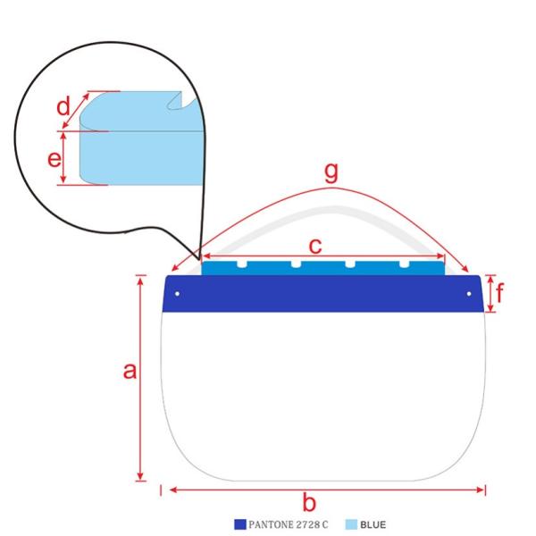 Защитные маски анти- тумана устранимые медицинская пропускаемость 33км * 19км высокая светлая