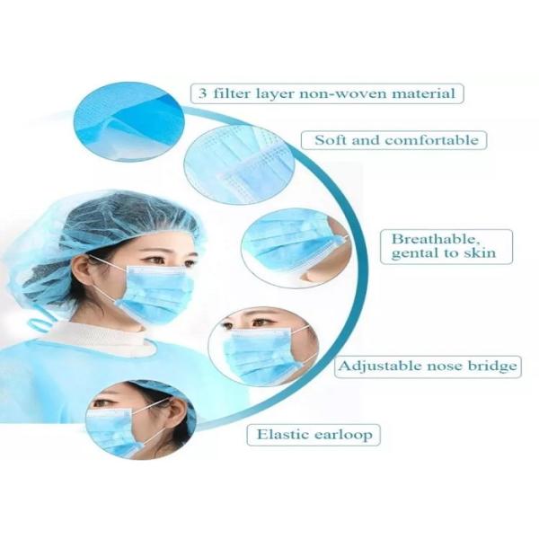 Virus Air 3 Ply Pm2.5 Disposable Carbon Filter Face Mask For Meeting Safety