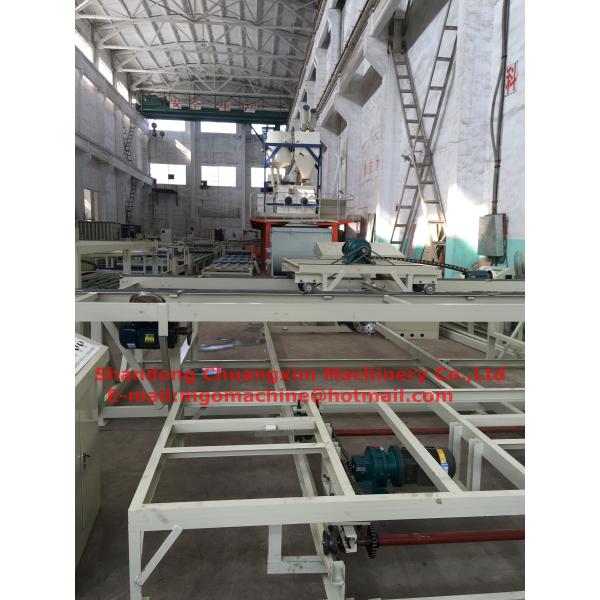 Cadena de producción de capacidad media del tablero del MgO para los materiales del acero de la construcción