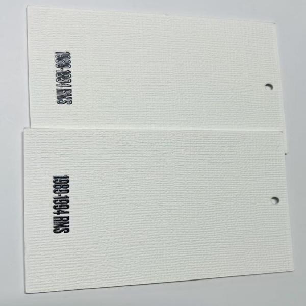 Writable Garment Clothing Hang Tag 280gsm Bristol Board For Retail