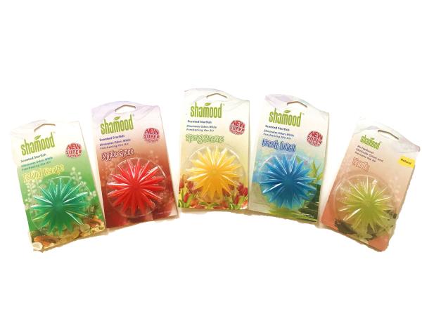 Multiple Scents Solid Fresh Berry Natural Flower Shape Plastic Air Freshener