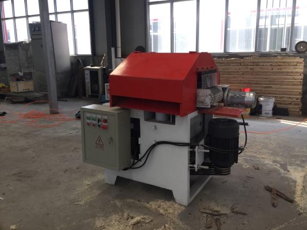 O multi rasgo do Woodworking viu linha de produção da máquina da serra de fender das lâminas do log redondo a multi