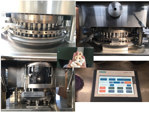 TIANHE Foods máquina automática de prensa de comprimidos en polvo, fabricante de leche de caramelo inoxidable