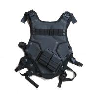 Gilet militaire de protection de système de Molle avec les bandoulières démontables et 1 poche de service