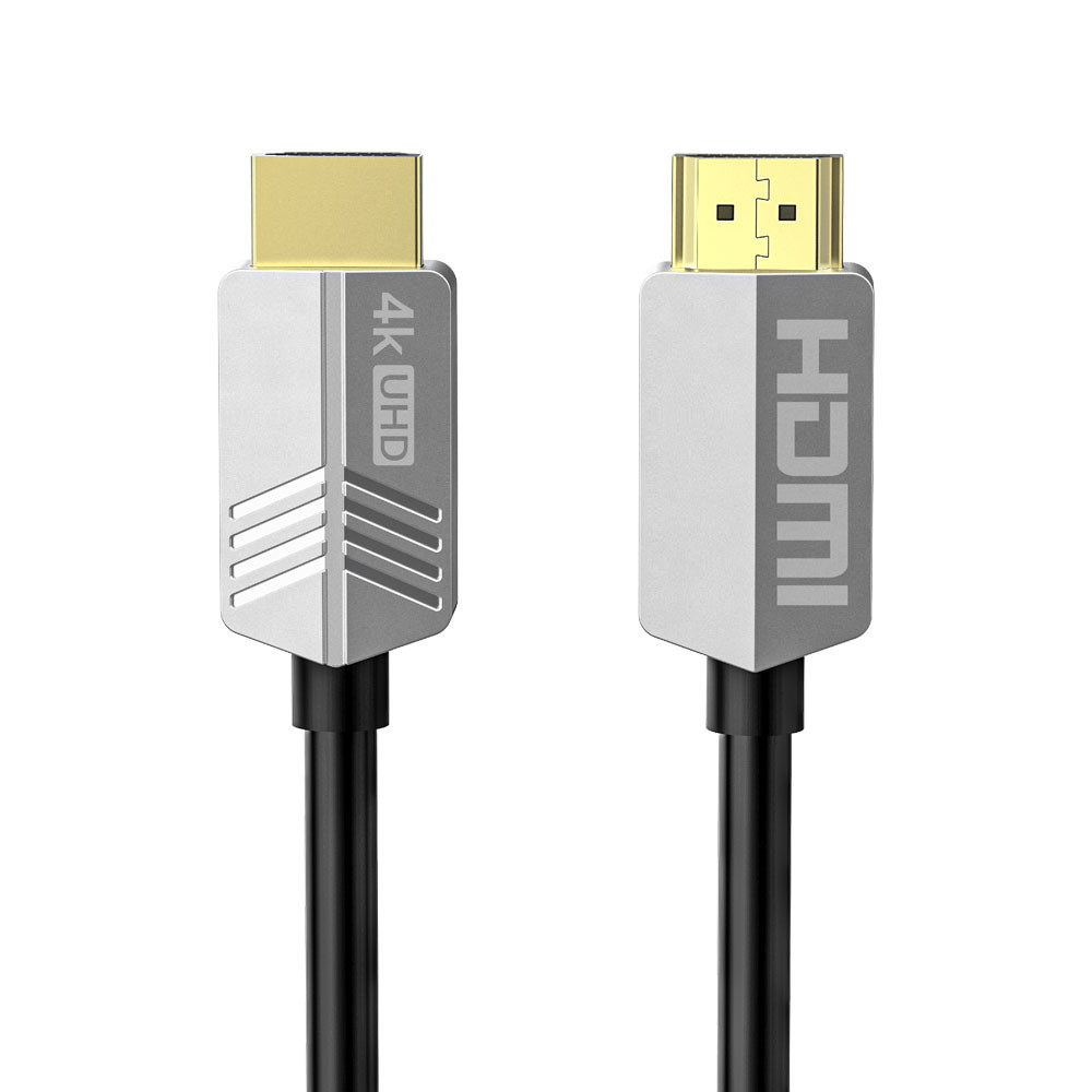 Черное HDMI к кабелю HDMI, кабелю 4K HDR наградному аттестованному HDMI