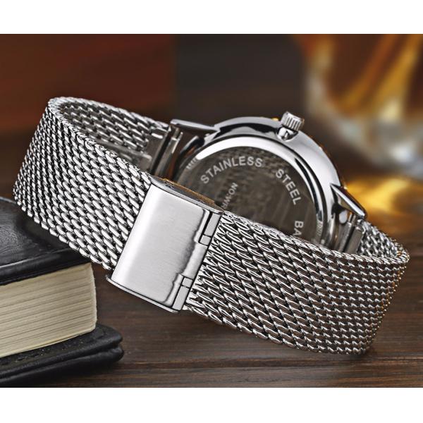 Analog Quartz Stainless Steel Watch MIYOTA 1L45 Men'S Quartz Wrist Watch