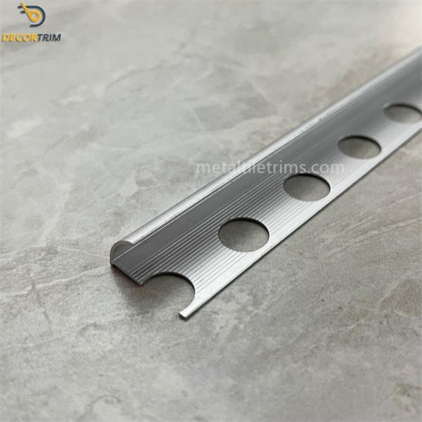 Metal Trim For Wood Marble Corner Trim Tile Trim 8mm Chrome ODM