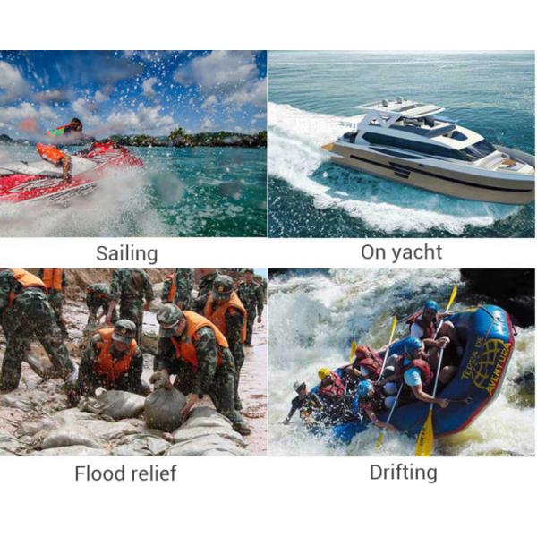 Цвет ИСО9000 дневных зеленых облегченных спасательных жилетов яркий