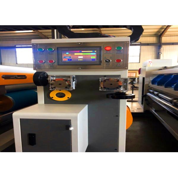 Lead Edge Feeding 4 Colors Carton Box Printing Slotting Die Cutting Machine  /  Automatic Slotting Machine