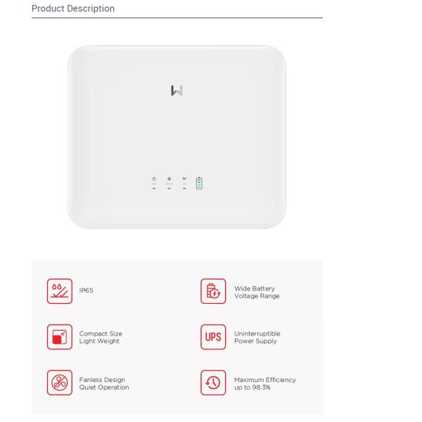 Goodwe ES G2 Series 3.6Kw 5Kw Однофазный гибридный солнечный инвертор