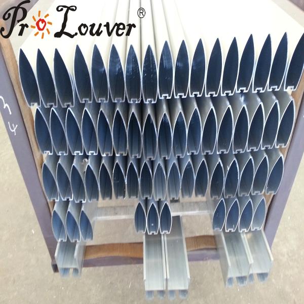 Aluminum Aerobrise Sun Louvres, External Aluminum Sun Louver facade