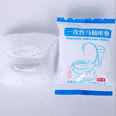 El asiento de inodoro a prueba de polvo del viaje cubre a la banda elástica disponible no tejida