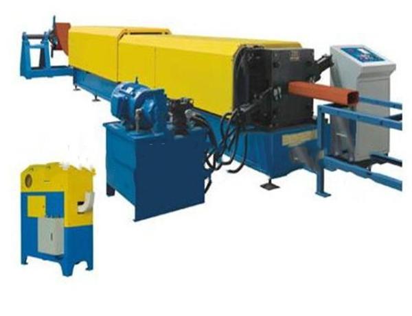 Rolo automático do Downspout do controle do PLC que forma a máquina personalizada com corte hidráulico