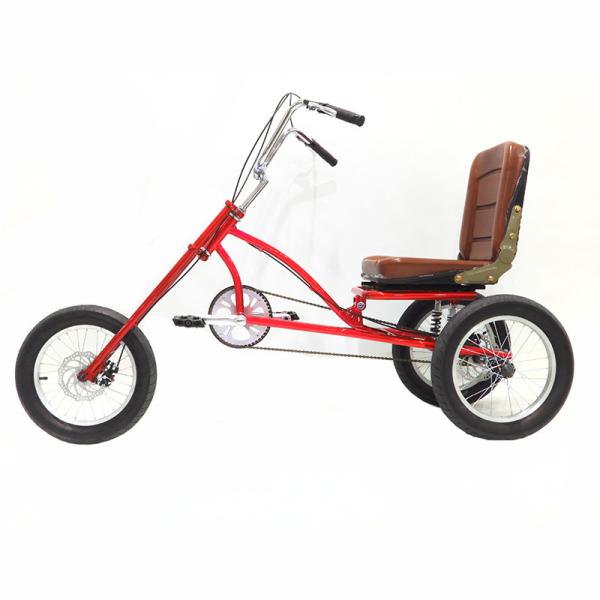 16 Single Speed Tricycle With Disc Brake 160mm High Carbon Steel Handlebars Stem