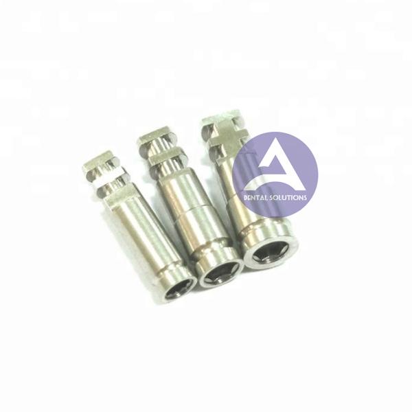 Implante 303F dental de aço inoxidável análogo