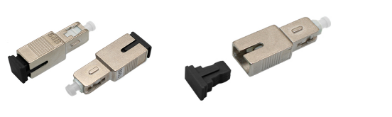 Hembra del SC UPC a la pérdida de inserción baja del atenuador óptico masculino de la fibra del SC UPC