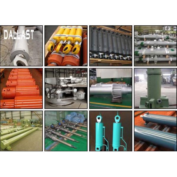 Dump Tipper Truck Two Way Hydraulic Ram Stick Cylinder For Agricultrual Vehicles