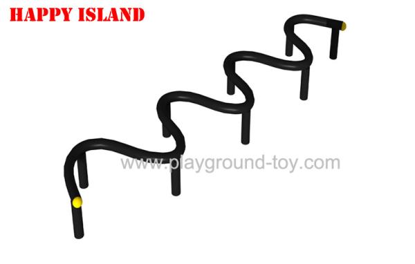 Snake Shape Gym Fitness Equipment , Gym Workout Equipment For Workout