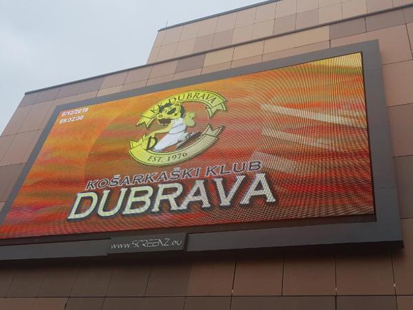Anunciar a cor completa P10 conduziu a fase da tela do painel/a bandeira do placar estádio dos esportes