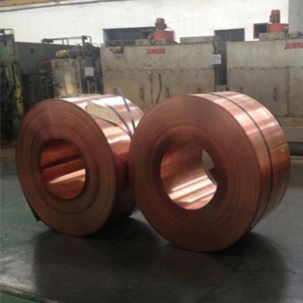 As tiras do cobre de C1020 C5191 bobinam a folha 30mm para eletrônico