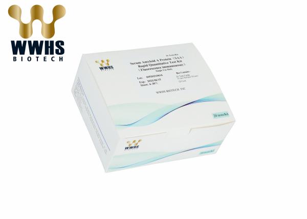 SAA Rapid Test Kit WWHS FIA Inflammation Assay Serum Specimen