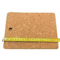 Eco Rectangular Cork Table Mats Corkboard Hot Pads Trivets Safe Healthy