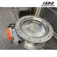 Válvula de sellado biológico eléctrico de acero inoxidable fácil mantenimiento para el laboratorio de biología y salas limpias del hospital