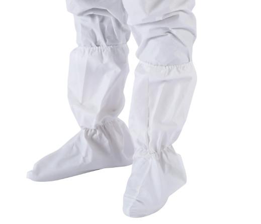 Medical Soft Disposable Boots Cover PP Spunbond Material White Color