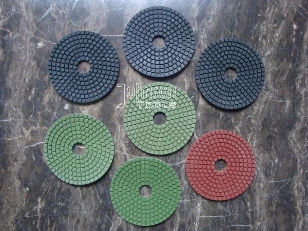 75mm-180mm Wet Diamond Polishing Pads for Smoothing Out Irregular Surfaces