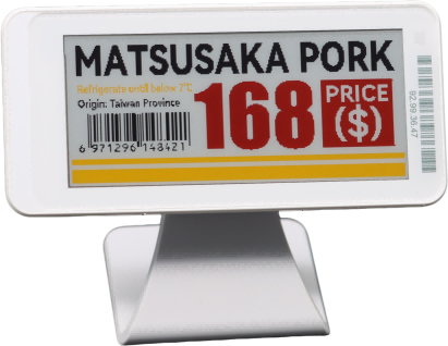 2.9 Inch 296×128 E-Ink ESL Module PE29R_V4_BLE BWR 2.4G BLE Wireless Digital Shelf Price Tag